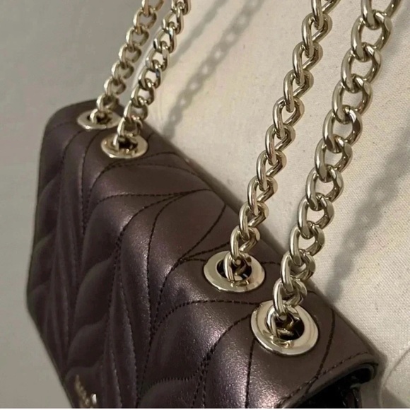 Kate Spade new with tags quilted Mini Emelyn bag. - Picture 5 of 9